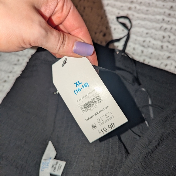 Nwt Time And Tru Black Dress - Picture 5 of 8